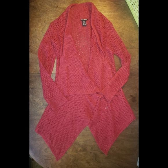Lucky Brand Tuscan Red Wool & Angora Blend Sweater - Picture 2 of 7